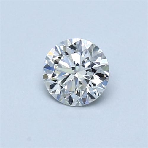 0.4 carat F-IF Excellent cut Natūralus Round Deimantas (1)