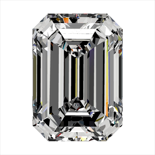 0.3 carat F-VS1 Natūralus Emerald Deimantas (1)
