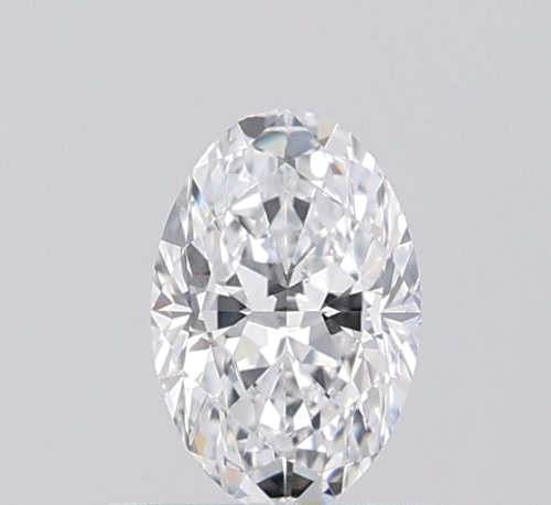 0.54 carat D-SI1 Natūralus Oval Deimantas (1)