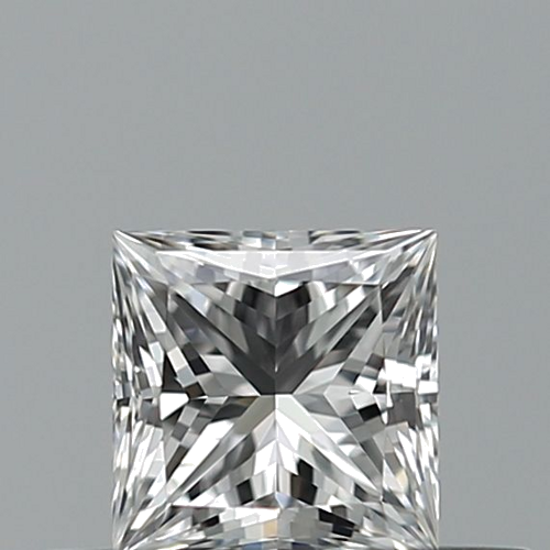 0.35 carat E-VVS1 Natūralus Princess Deimantas (1)