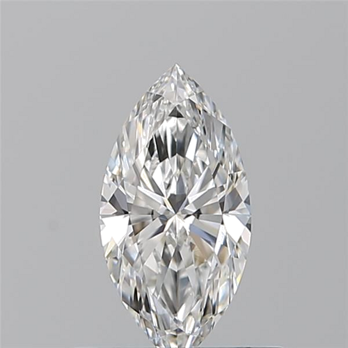 0.53 carat F-VVS2 Natūralus Marquise Deimantas (1)