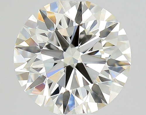 0.5 carat I-IF Very Good cut Natūralus Round Deimantas (1)