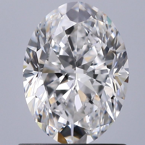 1.01 carat E-VS1 Natūralus Oval Deimantas (1)