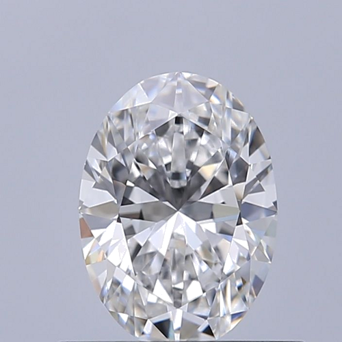 0.52 carat D-VVS1 Natūralus Oval Deimantas (1)