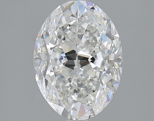 2.0 carat F-SI2 Natūralus Oval Deimantas (1)