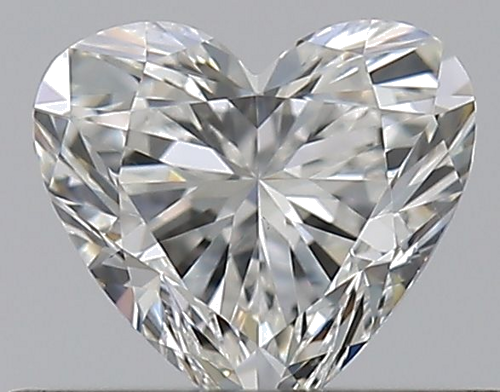 0.4 carat H-VS2 Natūralus Heart Deimantas (1)