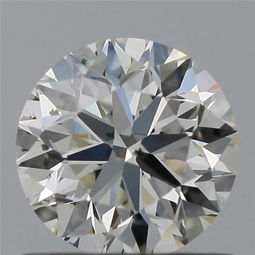 0.71 carat K-SI1 Very Good cut Natūralus Round Deimantas (1)