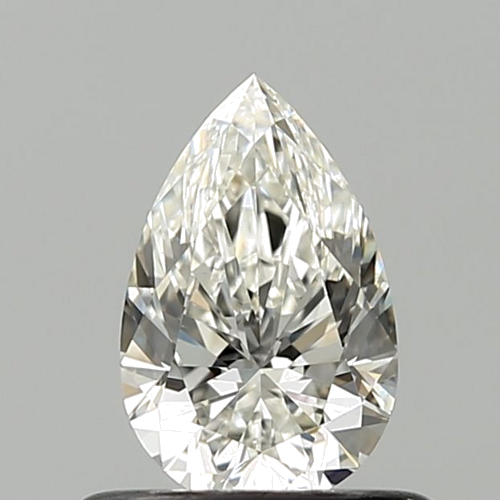 0.5 carat H-VS1 Natūralus Pear Deimantas (1)
