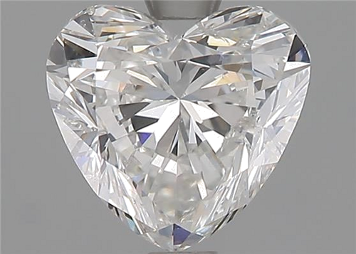 1.5 carat G-SI2 Natūralus Heart Deimantas (1)