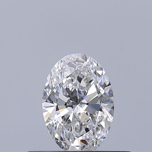 0.32 carat D-VVS1 Natūralus Oval Deimantas (1)