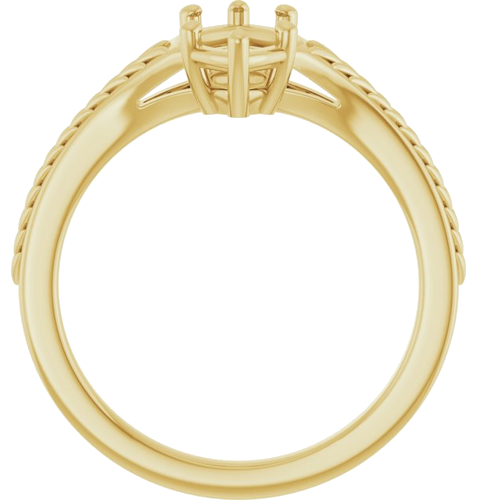 Sužadėtuvių Žiedas „Solitaire“ 14k yellow gold Marquise 9.5mm x 5mm (2)