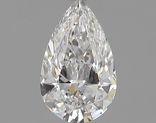 0.5 carat E-VS2 Natūralus Pear Deimantas (1)
