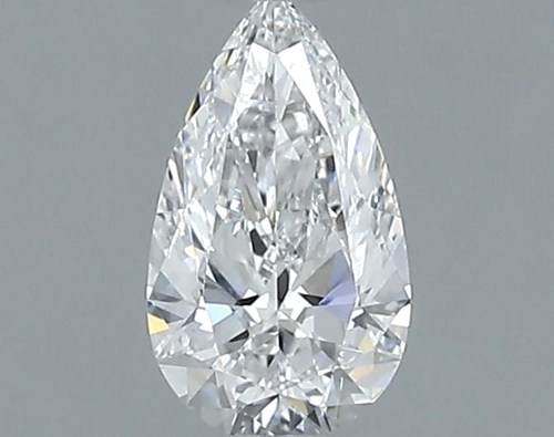 0.31 carat D-IF Natūralus Pear Deimantas (1)