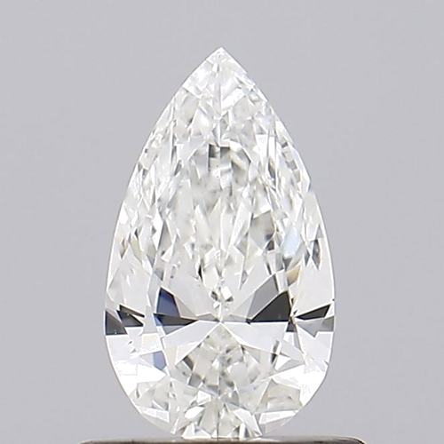 0.57 carat H-SI1 Natūralus Pear Deimantas (1)