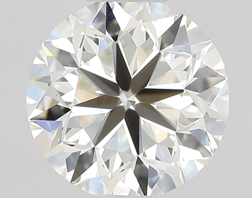 0.5 carat J-VVS2 Very Good cut Natūralus Round Deimantas (1)