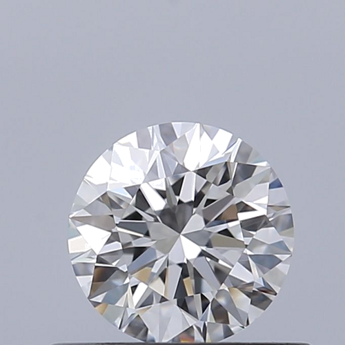 0.5 carat F-VVS1 Excellent cut Natūralus Round Deimantas (1)