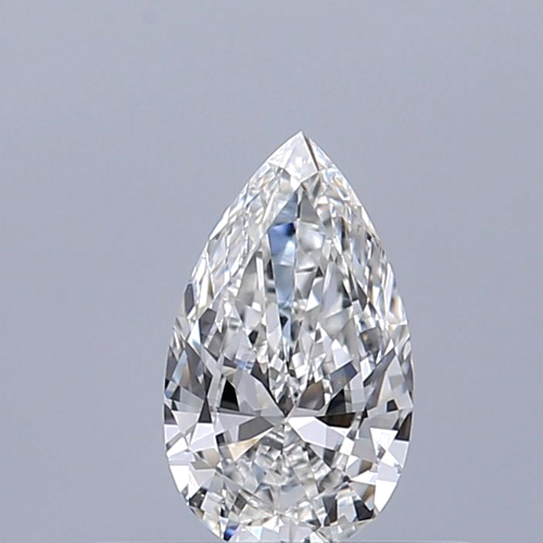 0.3 carat F-VS1 Natūralus Pear Deimantas (1)