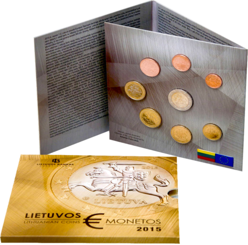2015 Lietuvas eiro monētu BU komplekts (1)