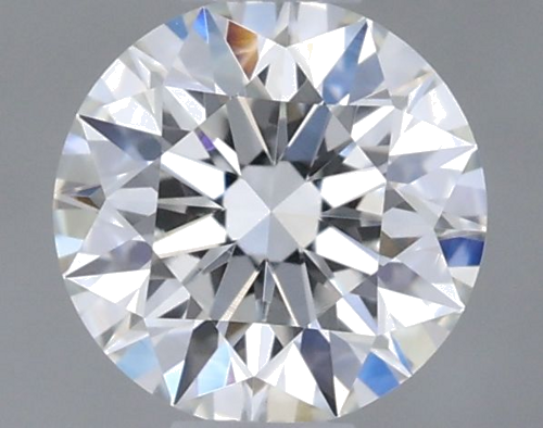 0.45 carat F-VVS2 Excellent cut Natūralus Round Deimantas (1)
