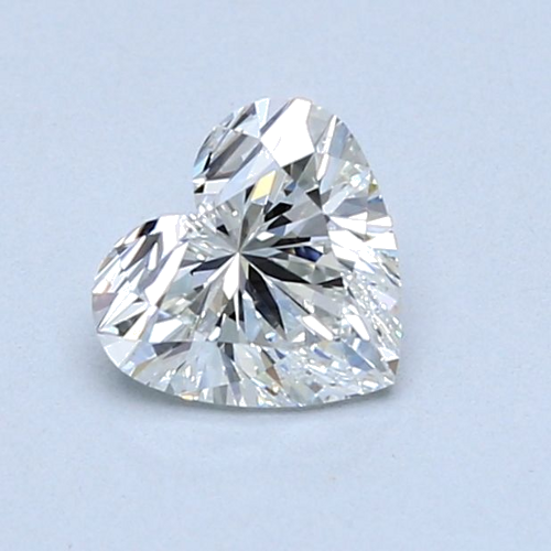 0.77 carat H-VS1 Natūralus Heart Deimantas (1)