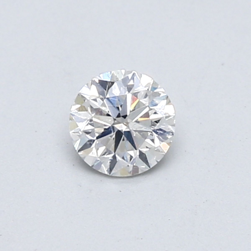 0.4 carat F-SI2 GD cut Natūralus Round Deimantas (1)