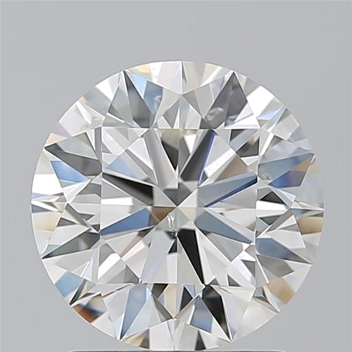 2.01 carat J-SI1 Excellent cut Natūralus Round Deimantas (1)
