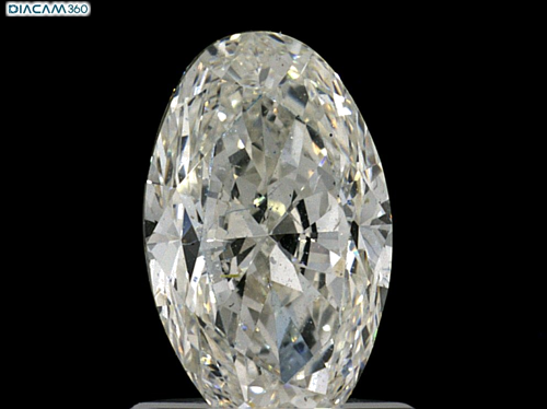1.2 carat I-VS1 Natūralus Oval Deimantas (1)
