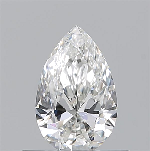 0.51 carat H-VS2 Natūralus Pear Deimantas (1)