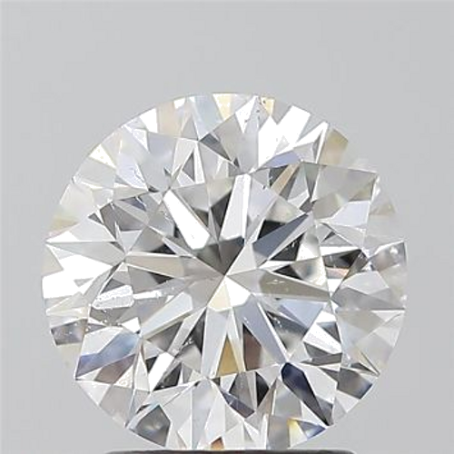 2.01 carat D-SI2 Excellent cut Natūralus Round Deimantas (1)
