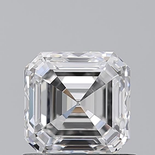 1.01 carat E-IF Natūralus Asscher Deimantas (1)
