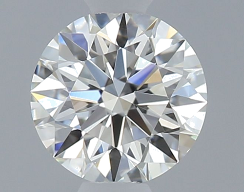 0.37 carat I-VVS1 Excellent cut Natūralus Round Deimantas (1)