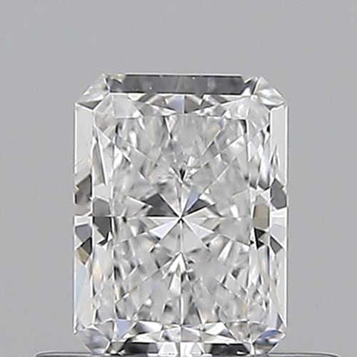 0.53 carat D-VS2 Natūralus Radiant Deimantas (1)