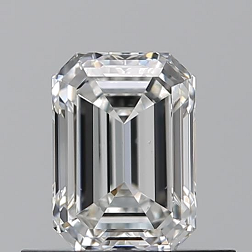 0.57 carat F-VS2 Natūralus Emerald Deimantas (1)