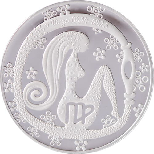 Mergelė Zodiako ženklai sidabras (.925) (rugpjūčio 23 – rugsėjo 23) (1)