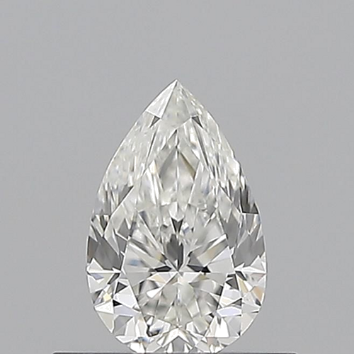 0.5 carat F-VVS1 Natūralus Pear Deimantas (1)