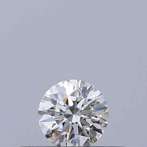 0.19 carat D-VVS1 Excellent cut Natūralus Round Deimantas (1)