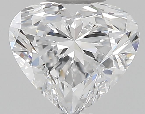 0.66 carat D-VS1 Natūralus Heart Deimantas (1)