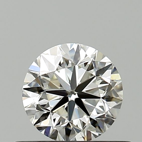 0.51 carat I-VS2 Very Good cut Natūralus Round Deimantas (1)