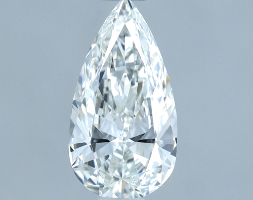 0.7 carat G-VVS2 Natūralus Pear Deimantas (1)