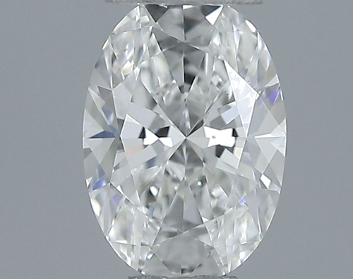 0.5 carat G-VS2 Natūralus Oval Deimantas (1)