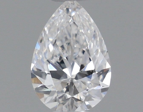 0.32 carat D-SI1 Natūralus Pear Deimantas (1)