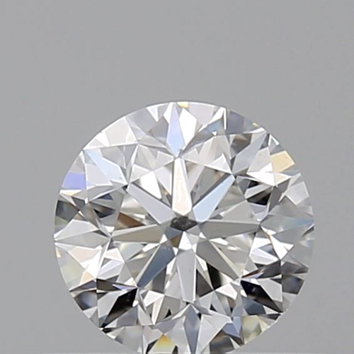 0.5 carat F-SI1 Very Good cut Natūralus Round Deimantas (1)