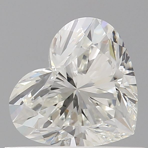 0.59 carat I-VS2 Natūralus Heart Deimantas (1)