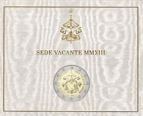2013 Vatikanas Sede Vacante 2 eurų moneta (2)