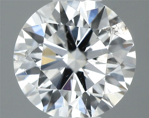 0.36 carat F-SI2 Excellent cut Natūralus Round Deimantas (1)