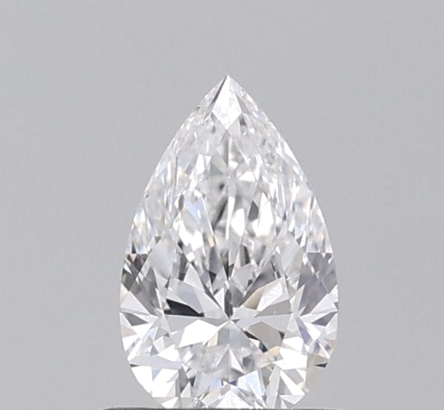0.53 carat D-VS2 Natūralus Pear Deimantas (1)