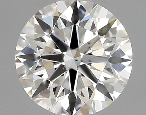 0.53 carat I-VS2 Excellent cut Natūralus Round Deimantas (1)