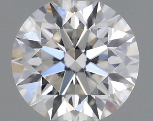 0.32 carat I-VVS2 Excellent cut Natūralus Round Deimantas (1)