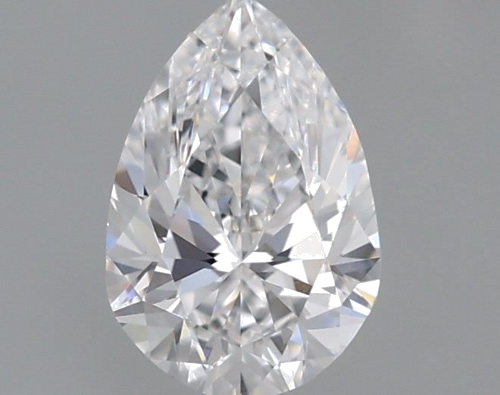 0.7 carat D-VVS1 Natūralus Pear Deimantas (1)