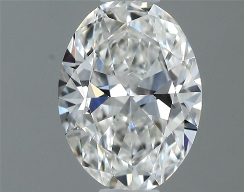 0.42 carat F-VS2 Natūralus Oval Deimantas (1)